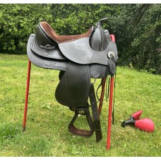 Second-hand Barefoot Arizona Nut saddle package, size 1 in Chocolate brown